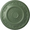 Ekena Millwork Nestor Ceiling Medallion (Fits Canopies up to 5"), Hand-Painted Athenian Green, 25 7/8"OD x 2 1/4"P CM25NEAGF - alternate 1